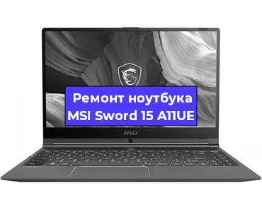 Замена кулера на ноутбуке MSI Sword 15 A11UE в Красноярске